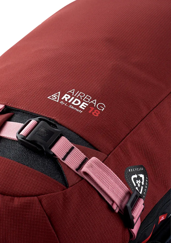 ARVA® AIRBAG RIDE18 SWITCH - BURGUNDY - Afbeelding 7